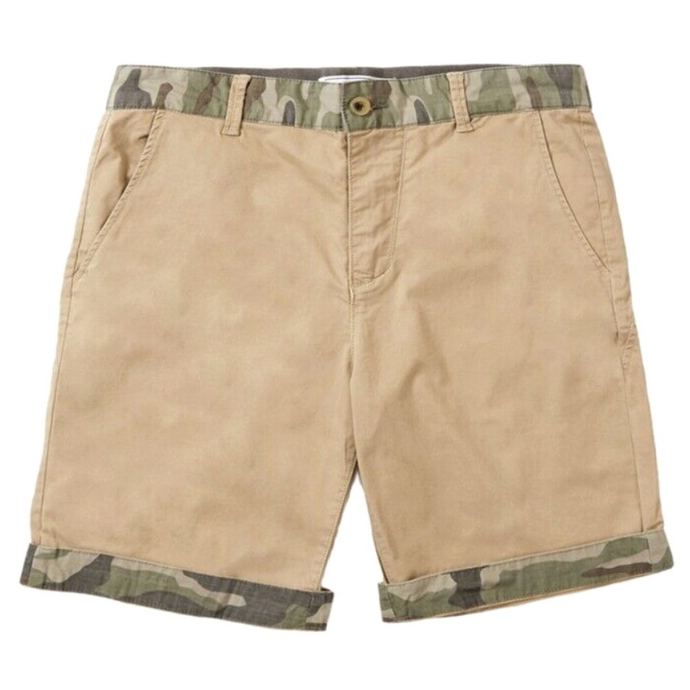 FIVE FOUR CANAL NEW $50 NWT MEN'S SIZE 31 KHAKI BEIGE CAMO SHORTS